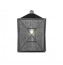 Millennium 42641-PBK - Caswell 1-Light Outdoor Wall Sconce Powder Coated Black