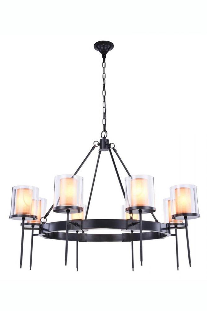 Bradford 8 light Bronze Chandelier