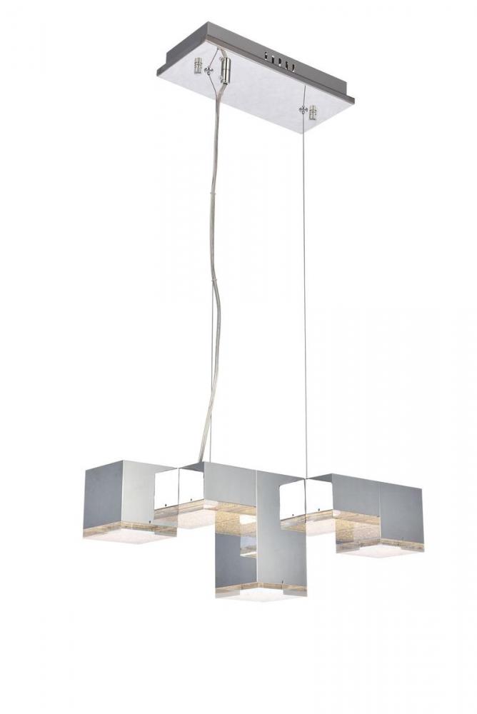 Glasgow 5 Light Chrome Pendant