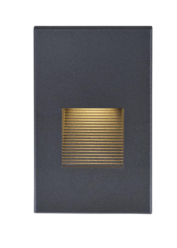 LED Vertical Step Light - 3W - 3000K - Bronze Finish - 120V