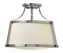 Hinkley 3521CM - Small Semi-Flush Mount