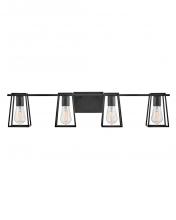 Hinkley 5164BK - Large Four Light Vanity